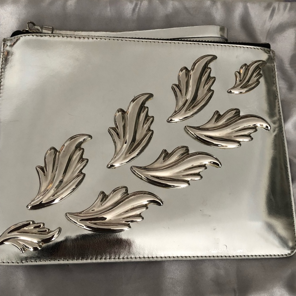 Giuseppe Zanotti cruel silver wristlet